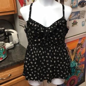Torrid size 2 butterfly top
